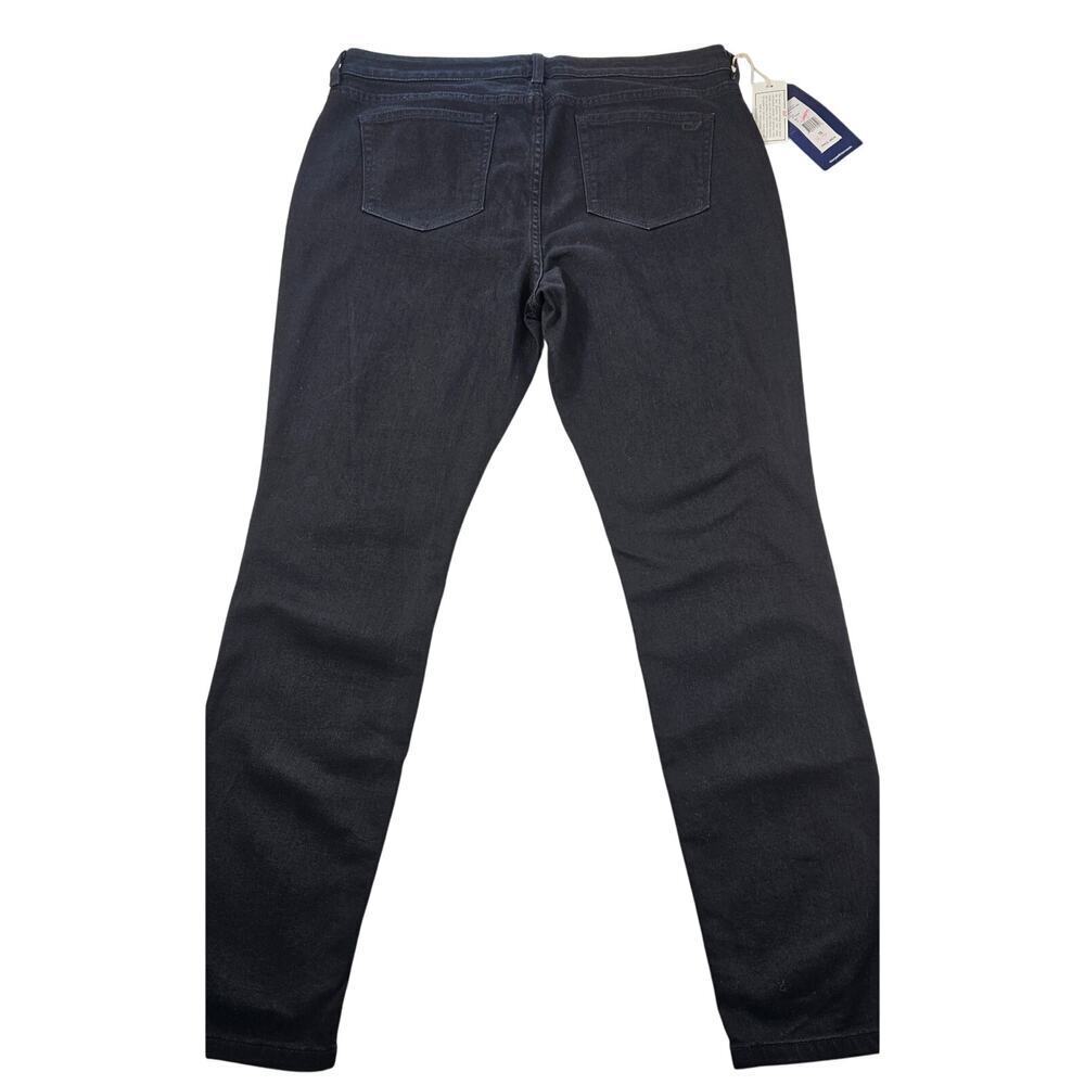 NWT Vineyard Vines Black Skinny Jeans Jet Black sz 16 career casual preppy ankle